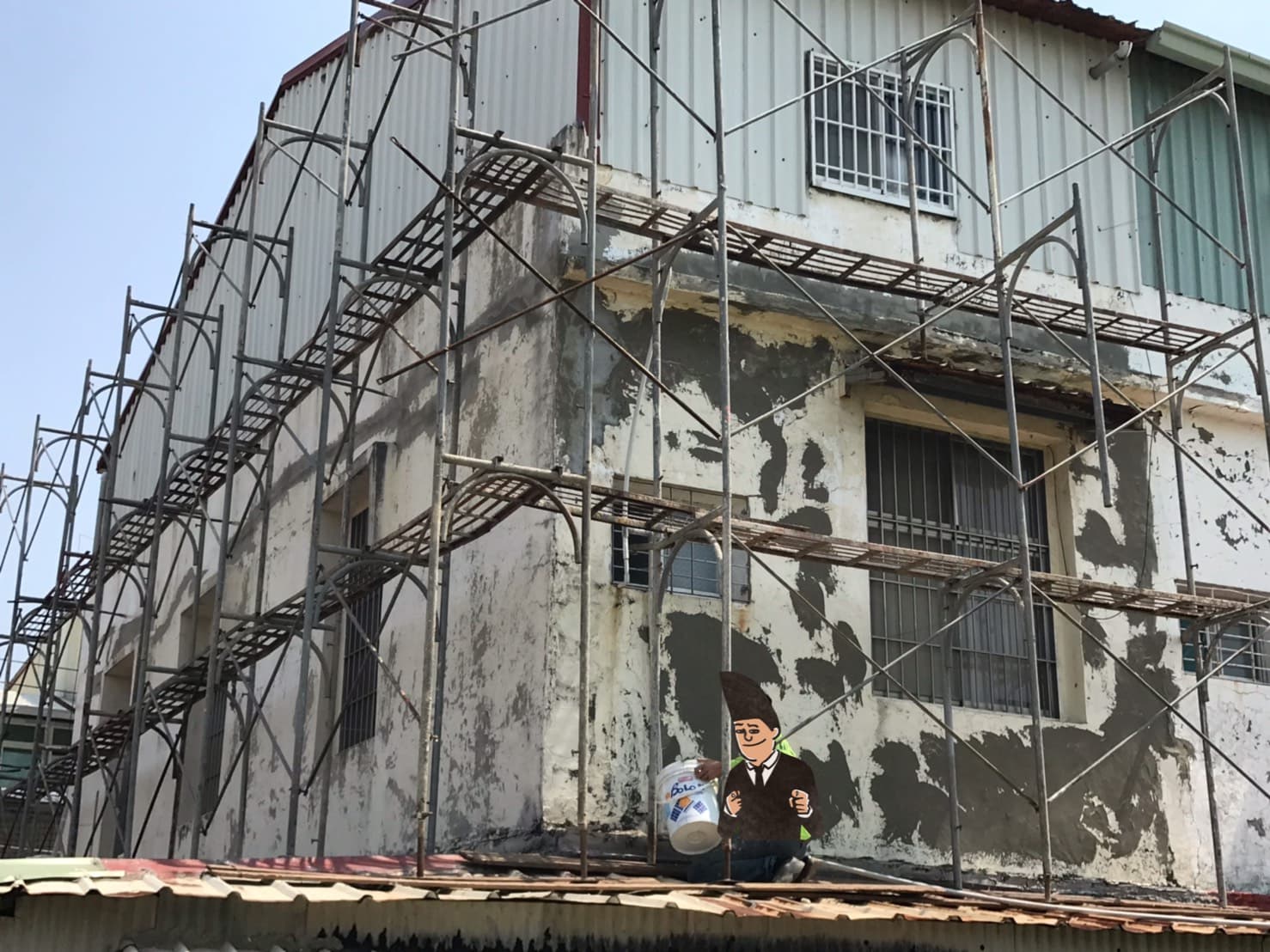 岳阳南京秦淮雅居外墙涂料翻新